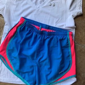 Blue/Pink Nike Shorts
